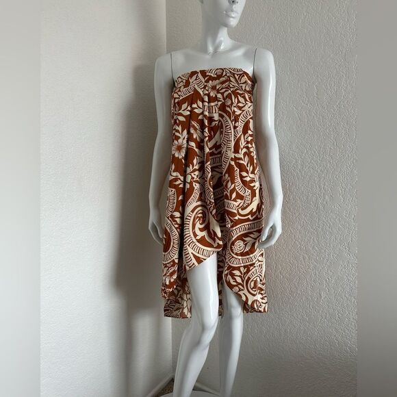 JOIE Skirt Pleated Front Ruffle Hem Faux Wrap Size XS • NEW WITH TAGS • - Picture 9 of 13